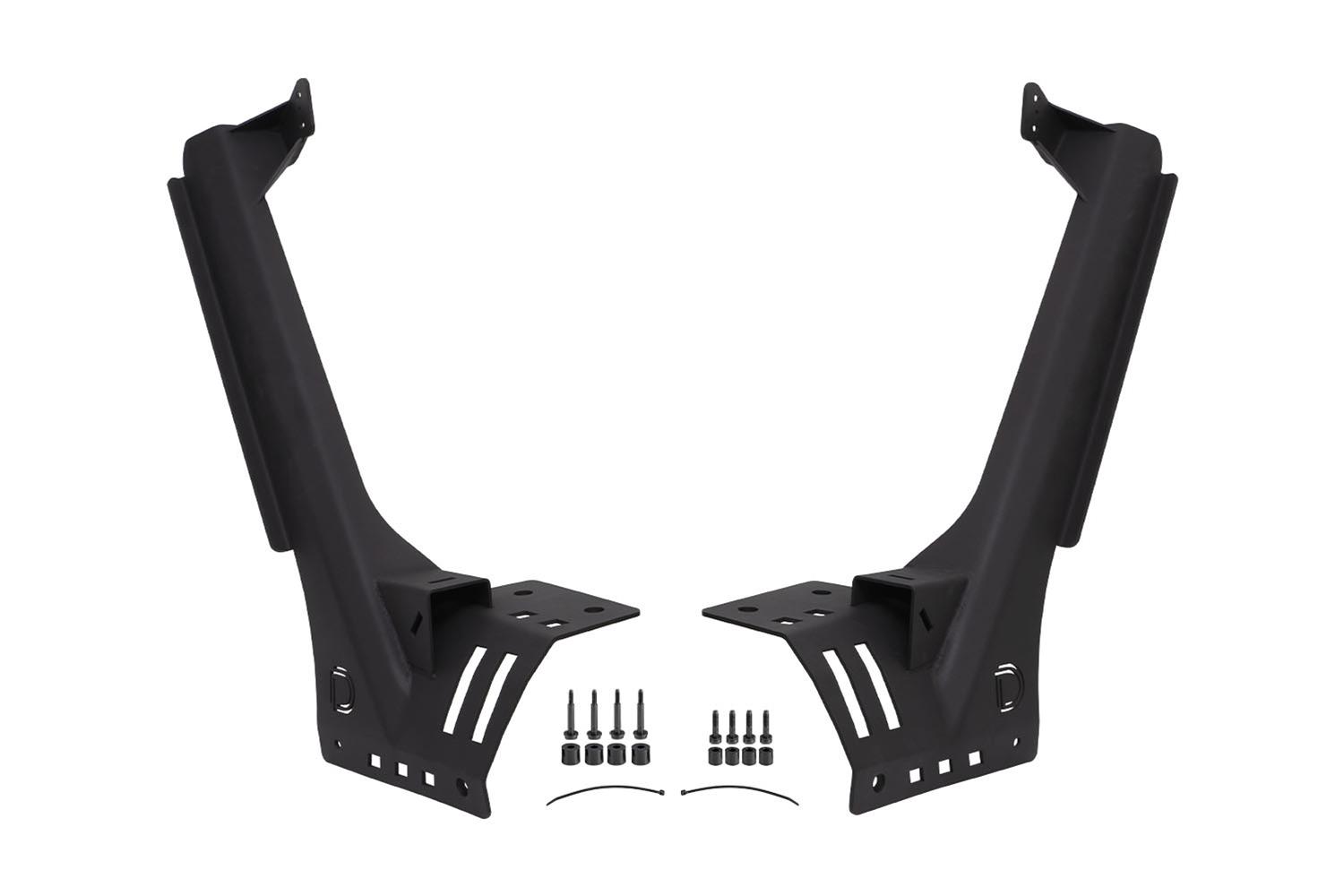 Diode Dynamics Light Mount Brackets DD6820P Bracket Kit, Stage Series Windshield Bracket Kit for 2018+ Jeep Wrangler JL