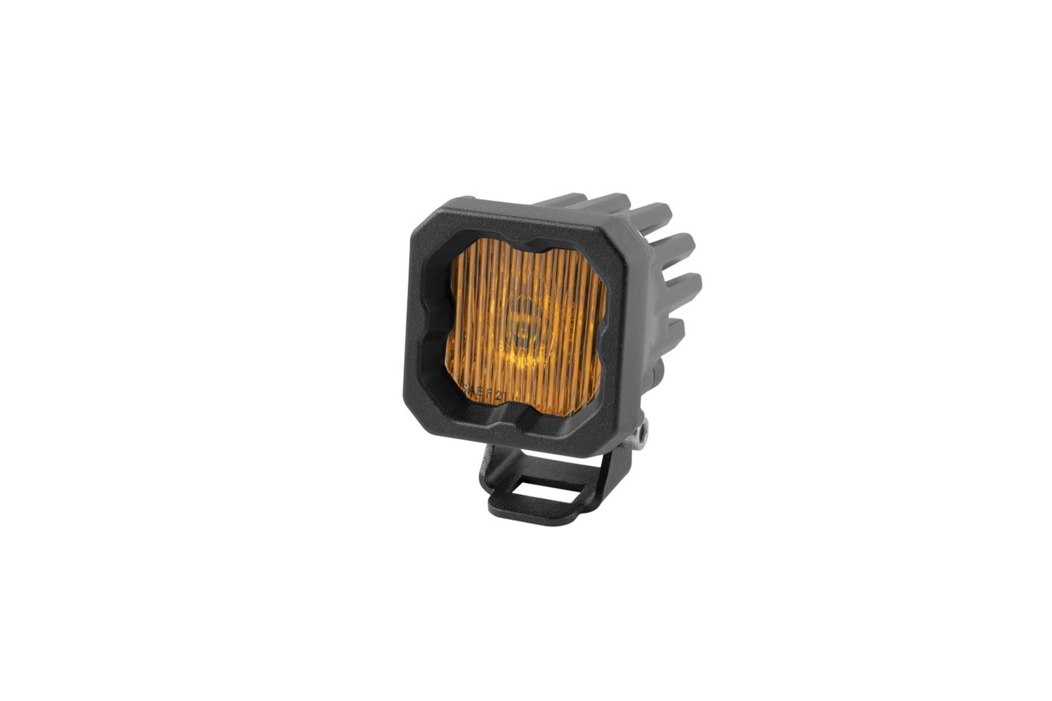 Diode Dynamics Stage Series C1 LED Pod - Yellow SAE Fog Standard ABL Each thumbnail 2