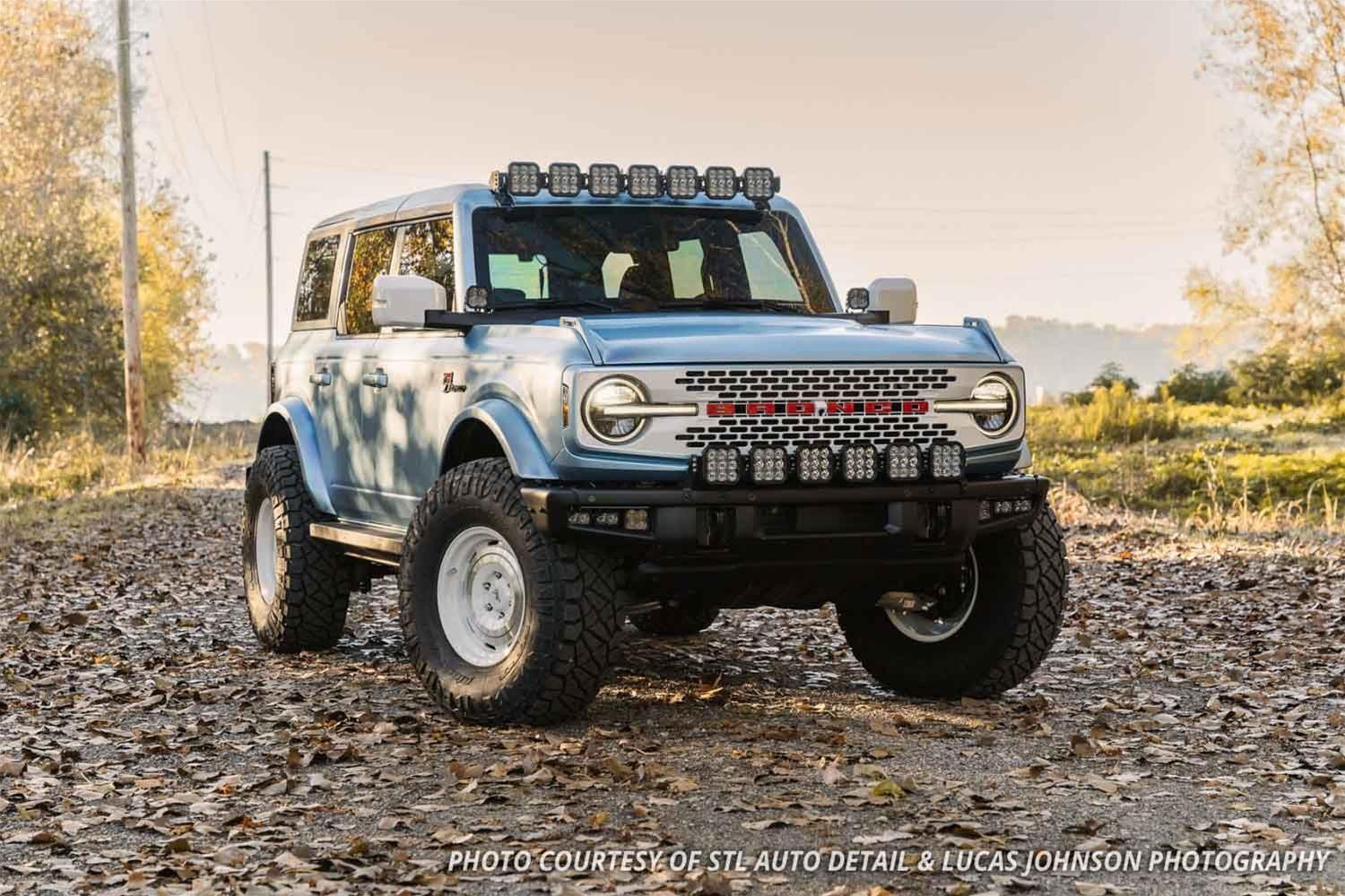 Diode Dynamics Bronco SS5 Sport CrossLink Windshield - White Combo Lightbar Kit thumbnail 2