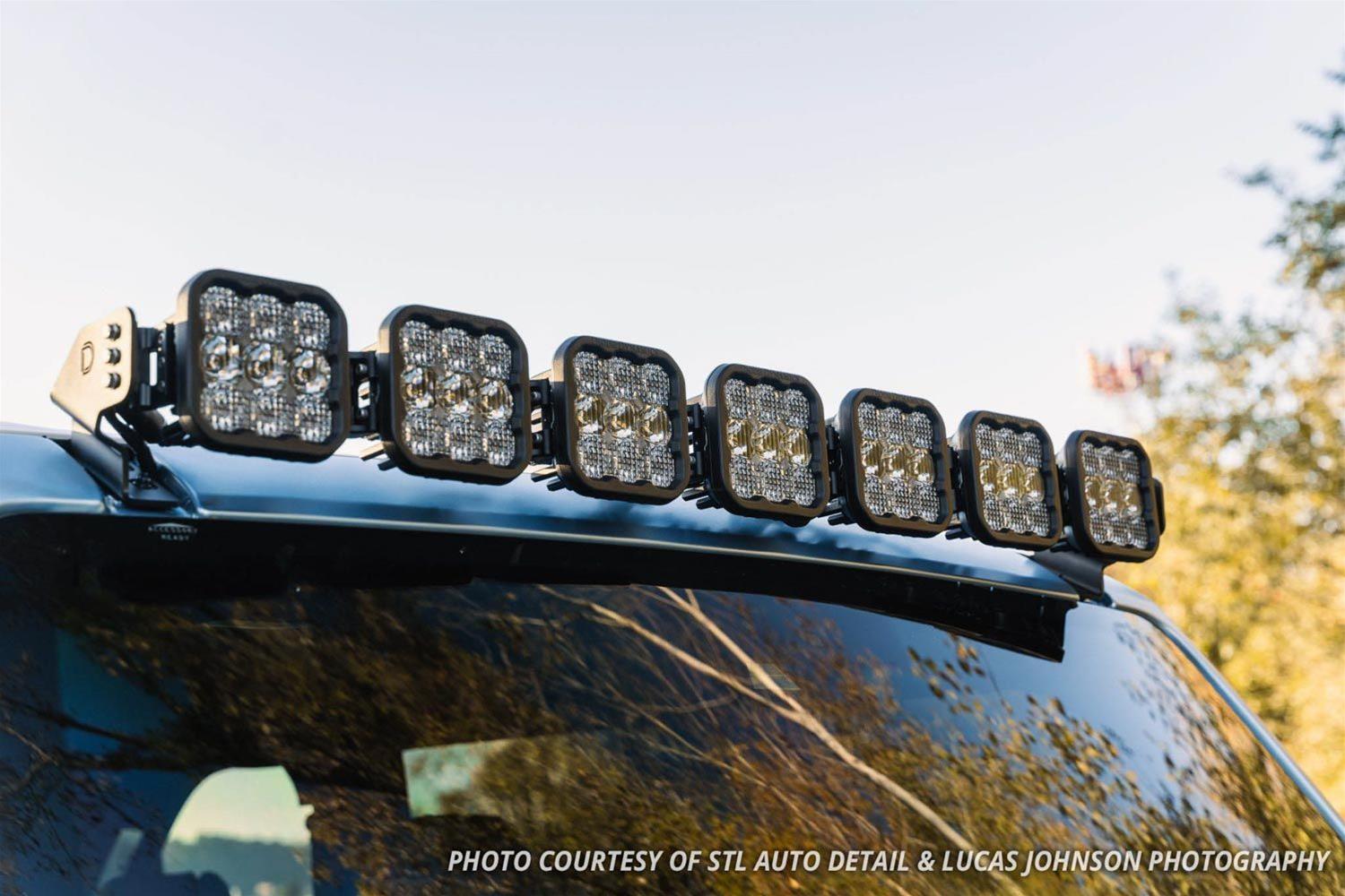 Diode Dynamics Bronco SS5 Sport CrossLink Windshield - White Combo Lightbar Kit thumbnail 3