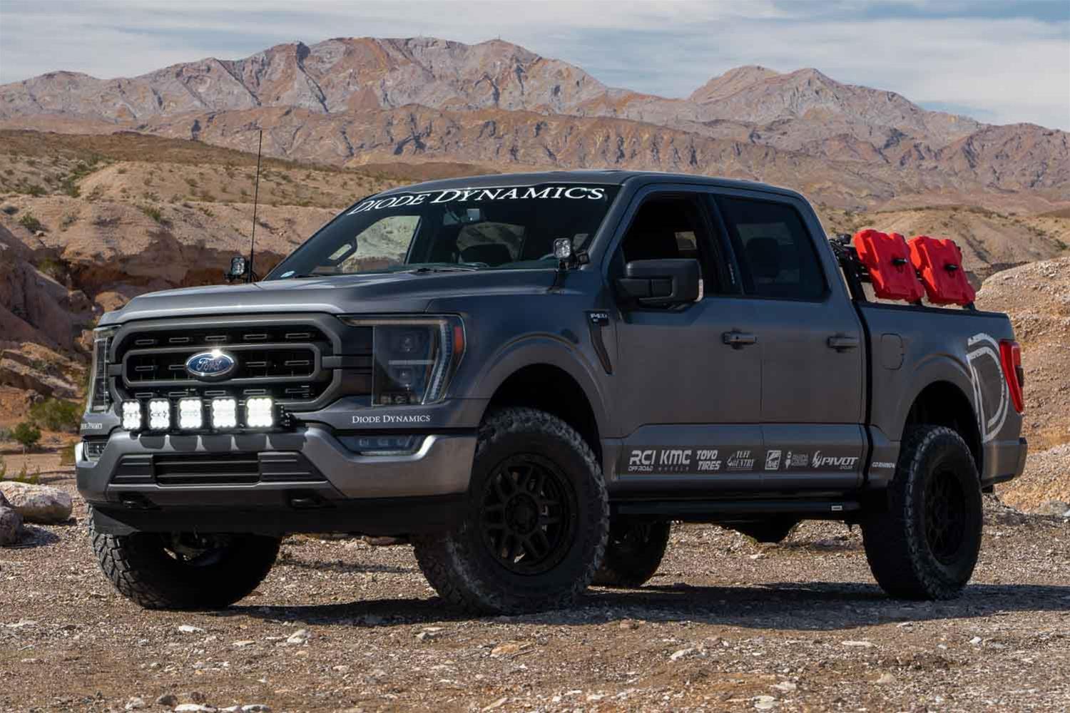 Diode Dynamics 21-22 Ford F-150 SS5 Grille CrossLink Lightbar Kit - Sport - White Combo thumbnail 5