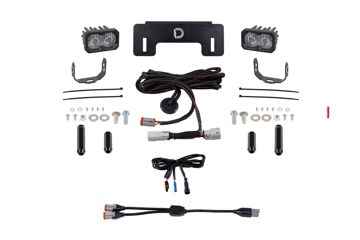 Diode Dynamics 21-22 Ford Bronco C2 Sport Stage Series Reverse Light Kit