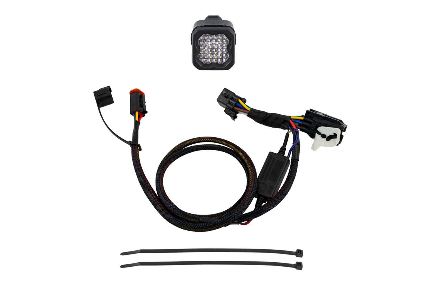 Diode Dynamics - Light Bars, Pods and Fog Lights for 2005-2015 TACOMA DD7647 HitchMount LED Pod Reverse Kit Toyota Tacoma C1R thumbnail 4
