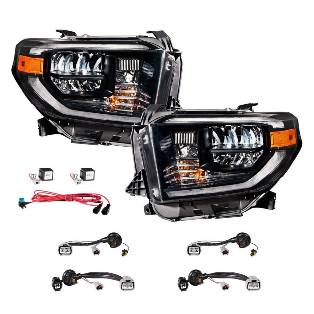 Diode Dynamics Headlight Assemblies FL0002 2014-2021 Toyota Tundra LED Reflector Headlights (pair) thumbnail 6