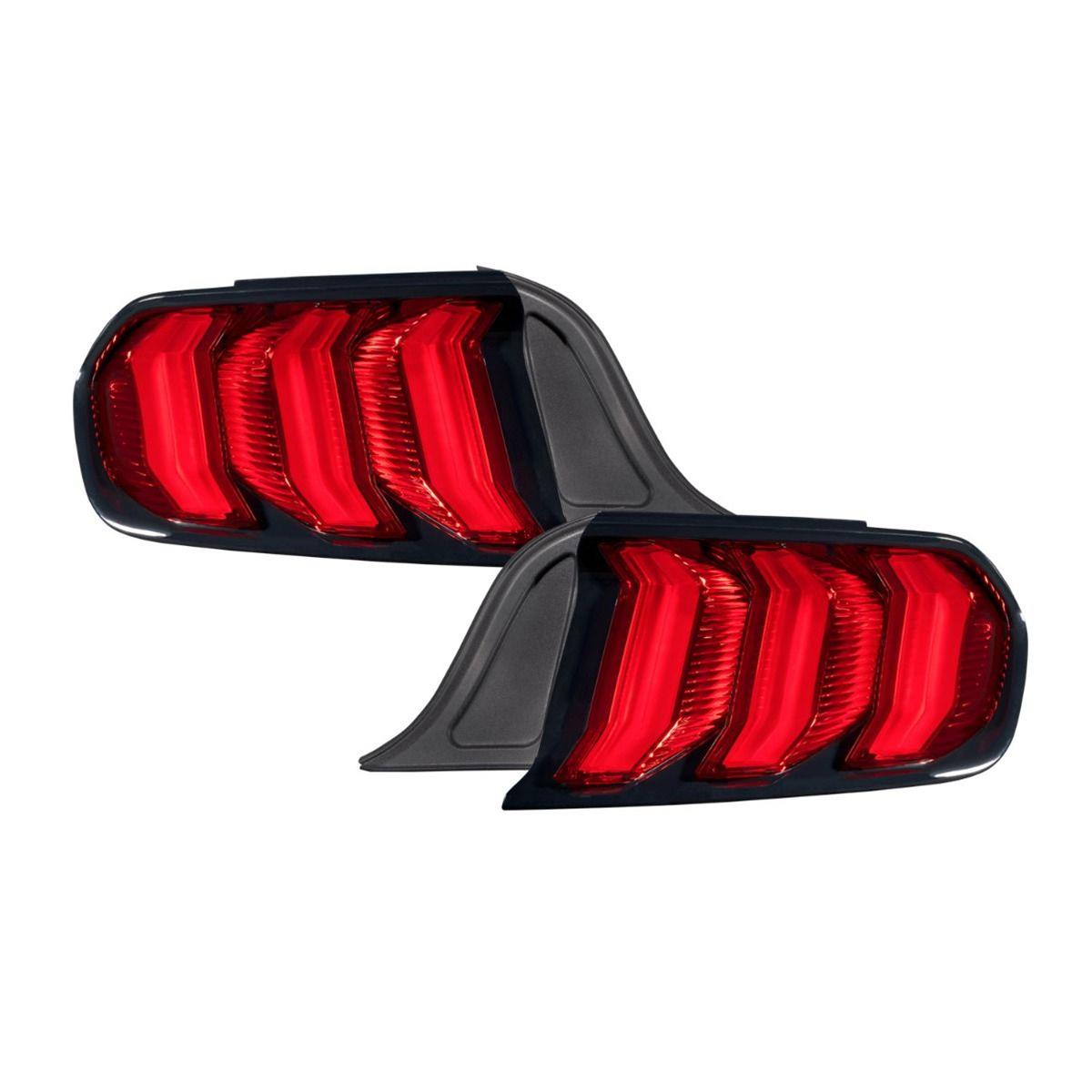 Diode Dynamics Taillight Assemblies FL0008 2015-2023 Ford Mustang LED Tail Lights Red (pair) thumbnail 4