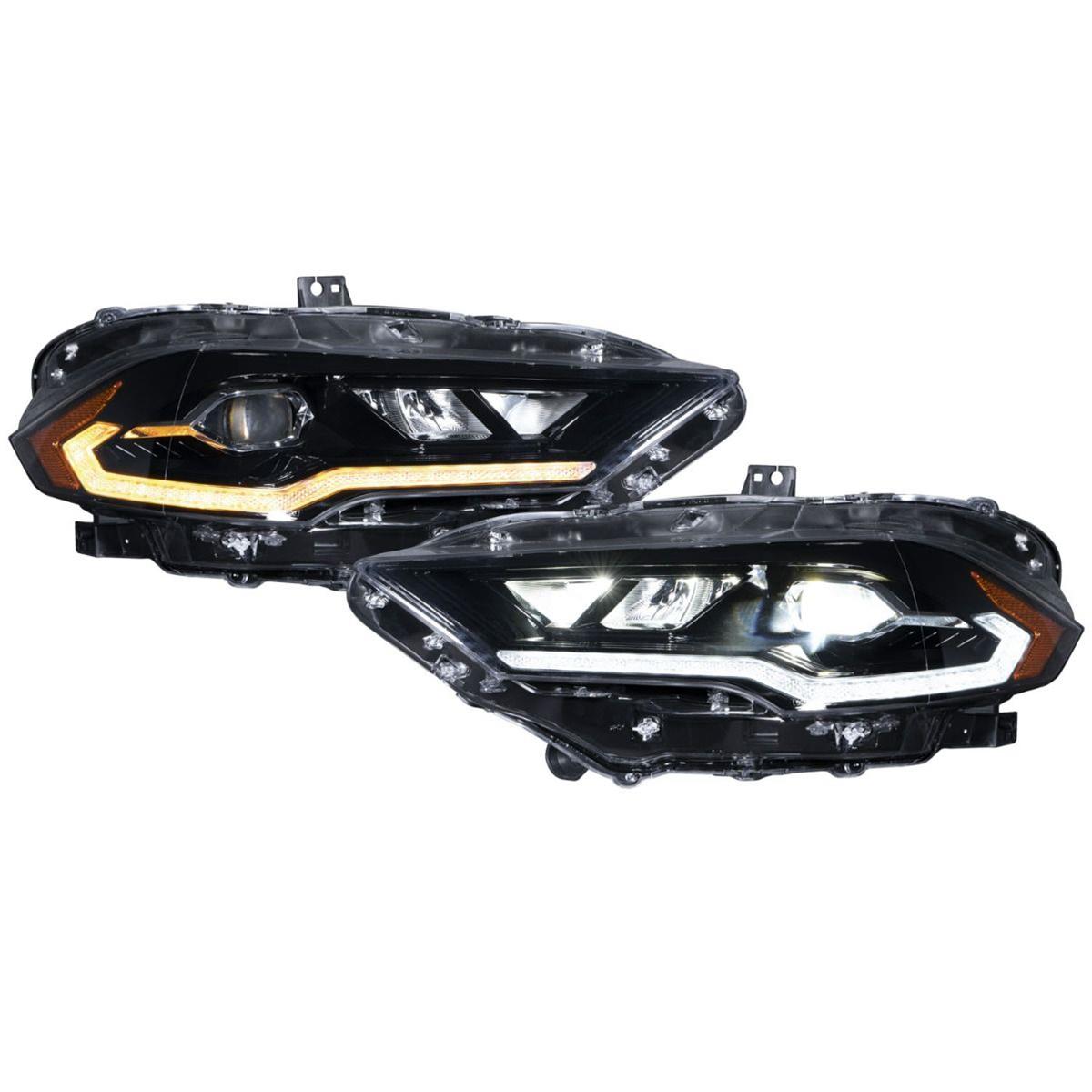 Diode Dynamics Headlight Assemblies FL0009 2018-2023 Ford Mustang LED Headlights (pair) thumbnail 5