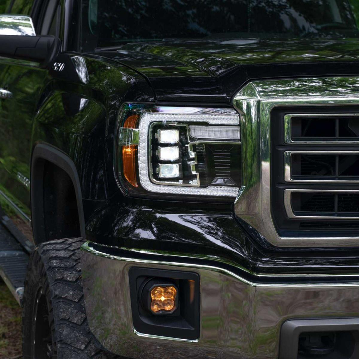 Diode Dynamics Headlight Assemblies FL0012 2014 GMC Sierra LED Projector Headlights (pair) thumbnail 2