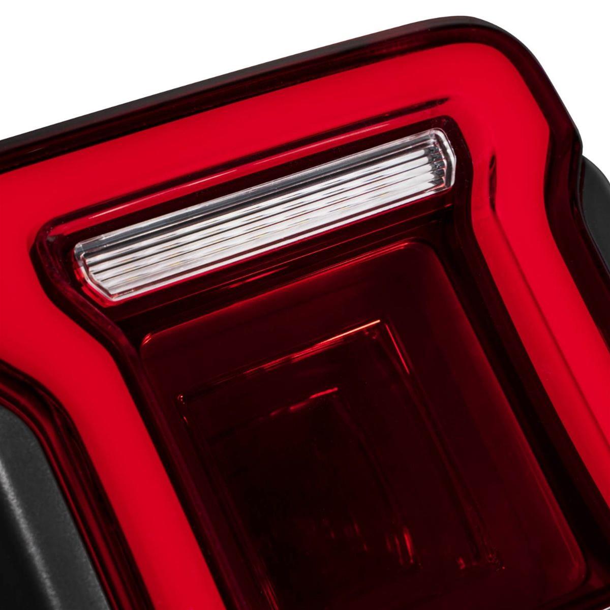 Diode Dynamics Taillight Assemblies FL0013 2018-2024 Jeep Wrangler LED Tail Lights Red (pair) thumbnail 3