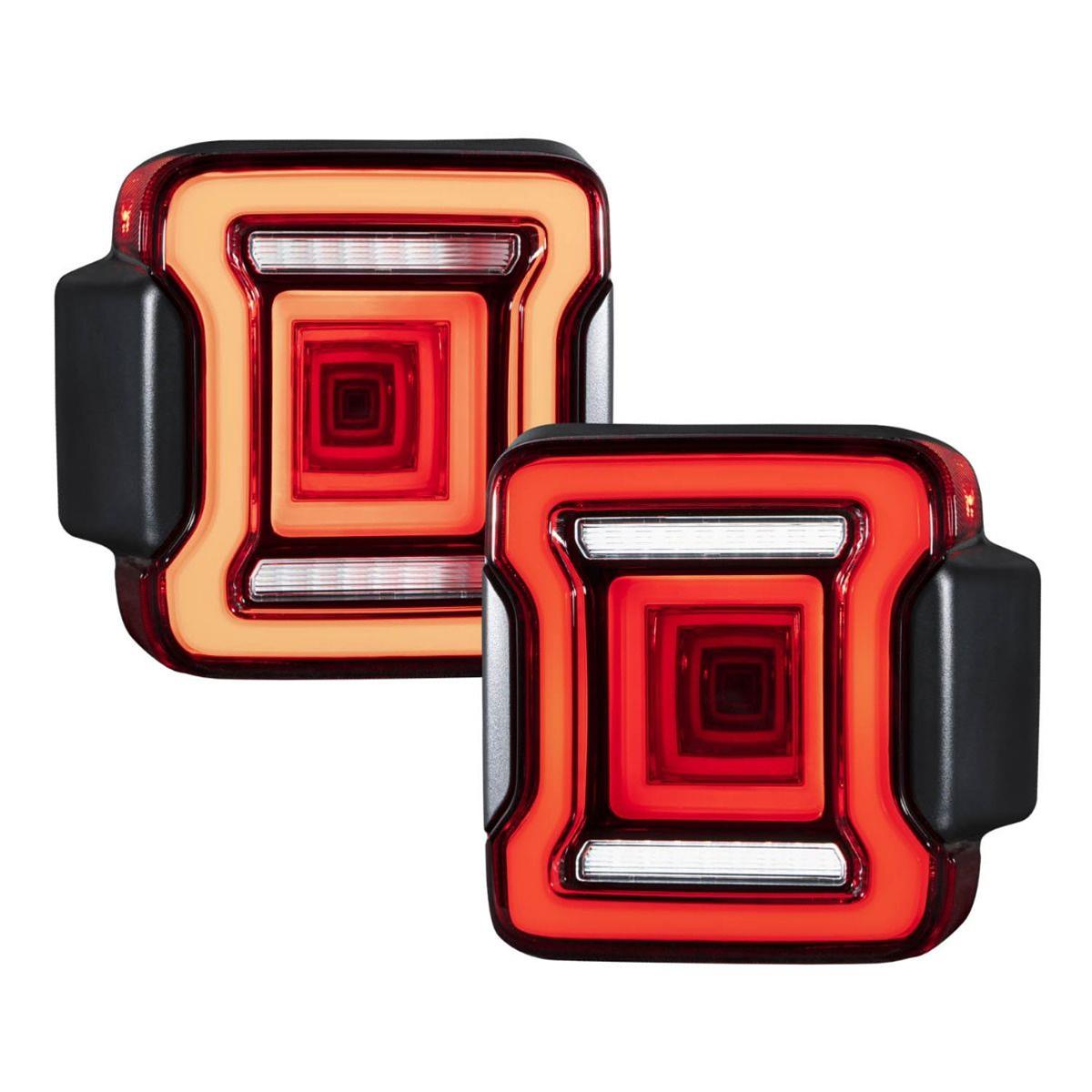 Diode Dynamics Taillight Assemblies FL0014 2018-2024 Jeep Wrangler LED Tail Lights Smoke (pair) thumbnail 4