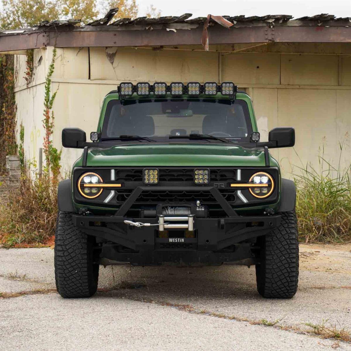 Diode Dynamics Headlight Assemblies FL0020 2021+ Ford Bronco LED Projector Headlights (pair)