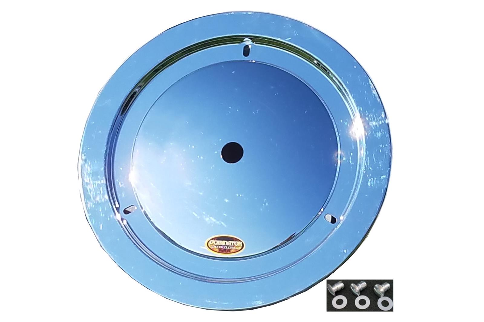 Dominator Wheel Cover Bolt-On Chrome Real Style