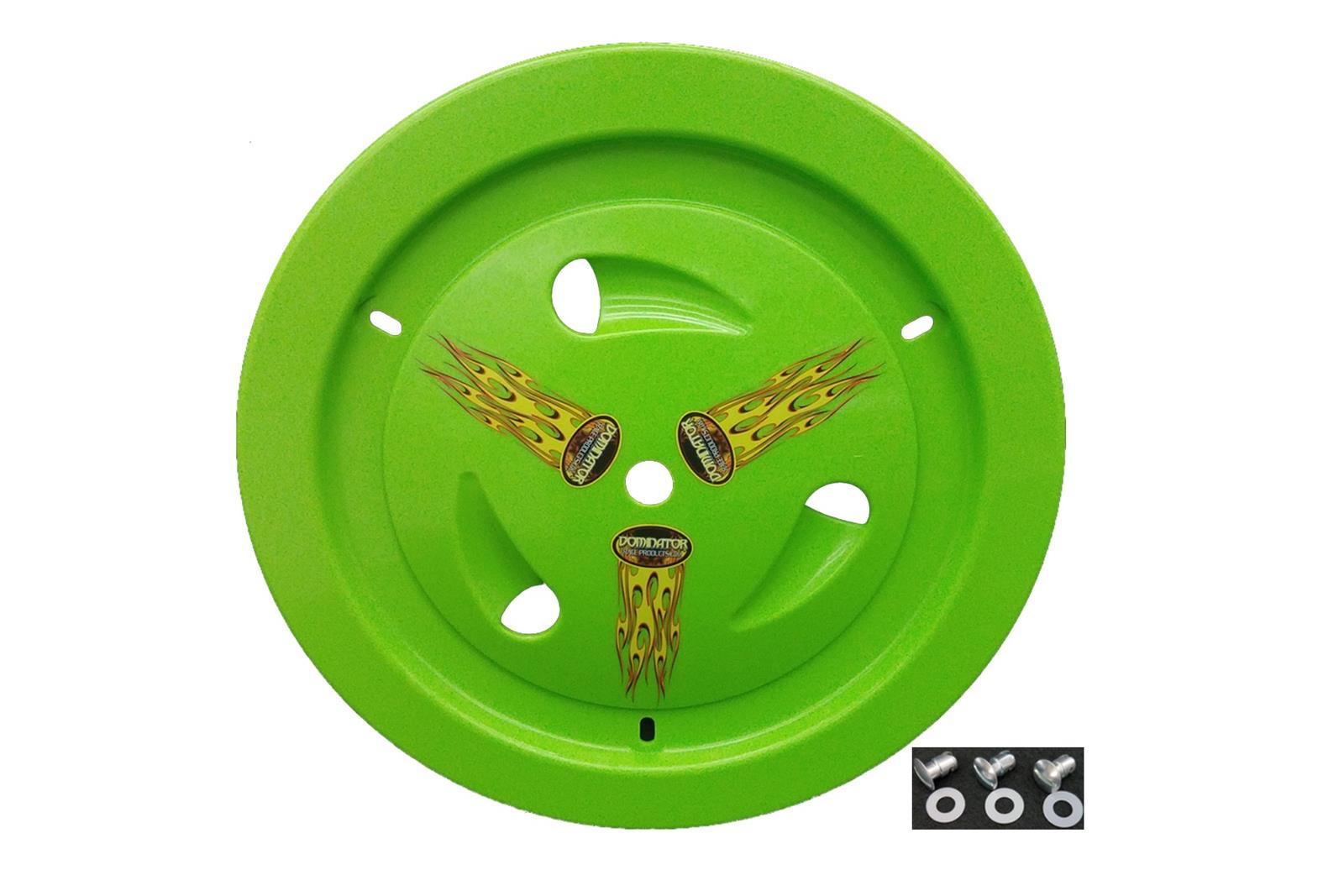 Dominator Race Products Wheel Covers DOM-1007-DZUS-XG Ultimate Cover - Real Style - Vented - Quick Fastener