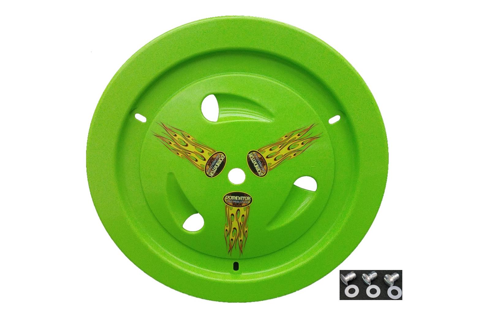 Dominator Race Products Wheel Covers DOM-1013-Bolt-XG Universal Cover - Vented 15" - Fits - Weld/Keizer, Aero, Bassett, Circle