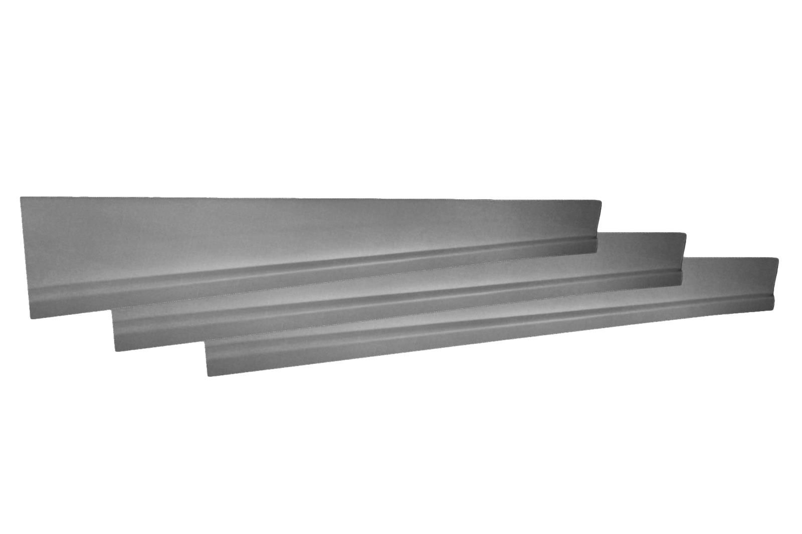 Dominator Dirt Rocker Panels DOM-1100-GRY Race Car Body Panels, Panels, Style, Panel Position, High-impact Plastic, Gray, 6 in. x 78 in., Set of 3