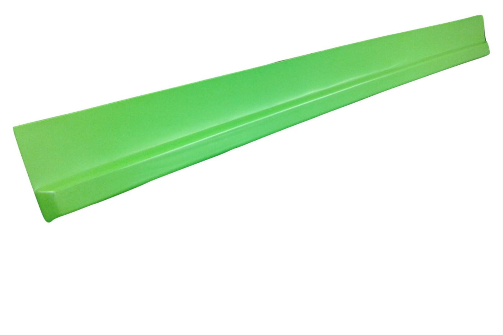 Dominator Dirt Rocker Panels DOM-1100-XG Race Car Body Panels, Panels, Style, Panel Position, High-impact Plastic, Green, 7 in. x 78 in., Set of 3 thumbnail 2