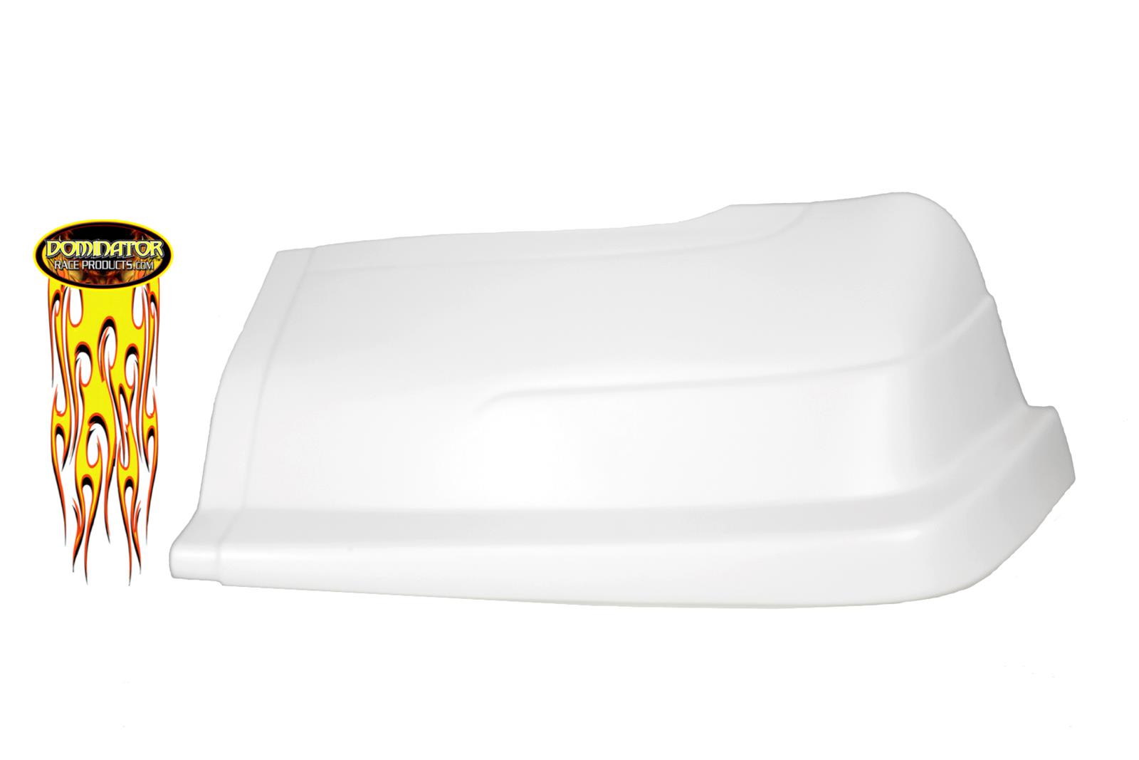 Dominator Race Products Car Body Panels DOM-2301-L-WH DOMINATOR LM Model - Left Nose piece