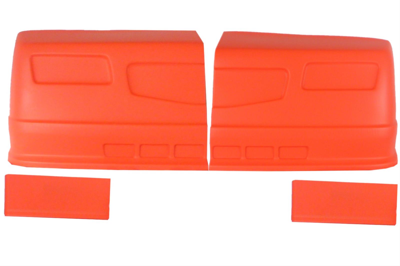 Dominator Street Stock Nose Fluorescent Orange Left Side w/Fender Extension Dominator Street Stock Nose Fluorescent Orange Left Side w/Fender Extension