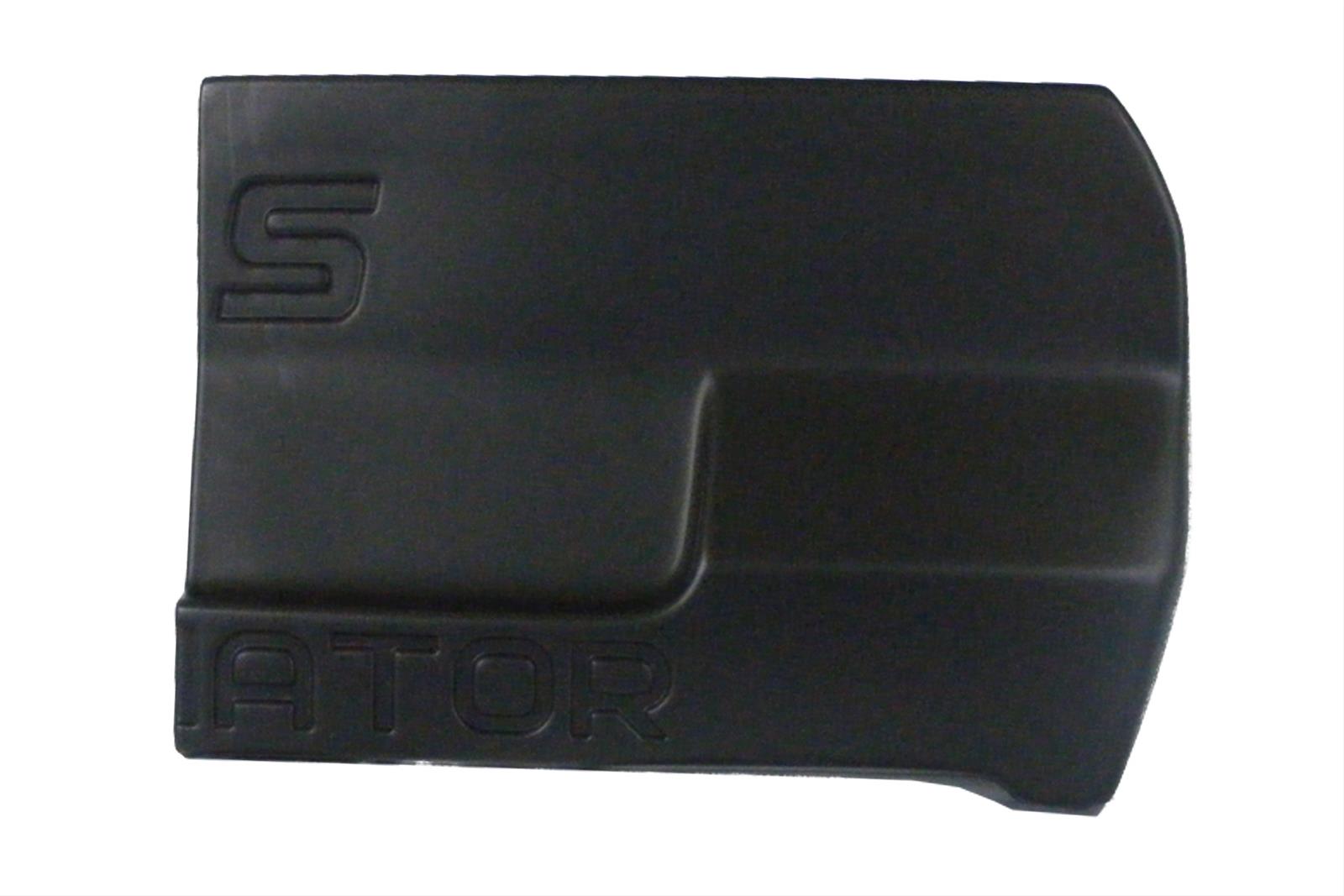 Dominator SS Street Stock Rear Bumper Cover Replacement Parts DOM-307-BK Race Car Body Panels, Parts, Dirt Style, High-impact Plastic, Black, Right Piece, Each