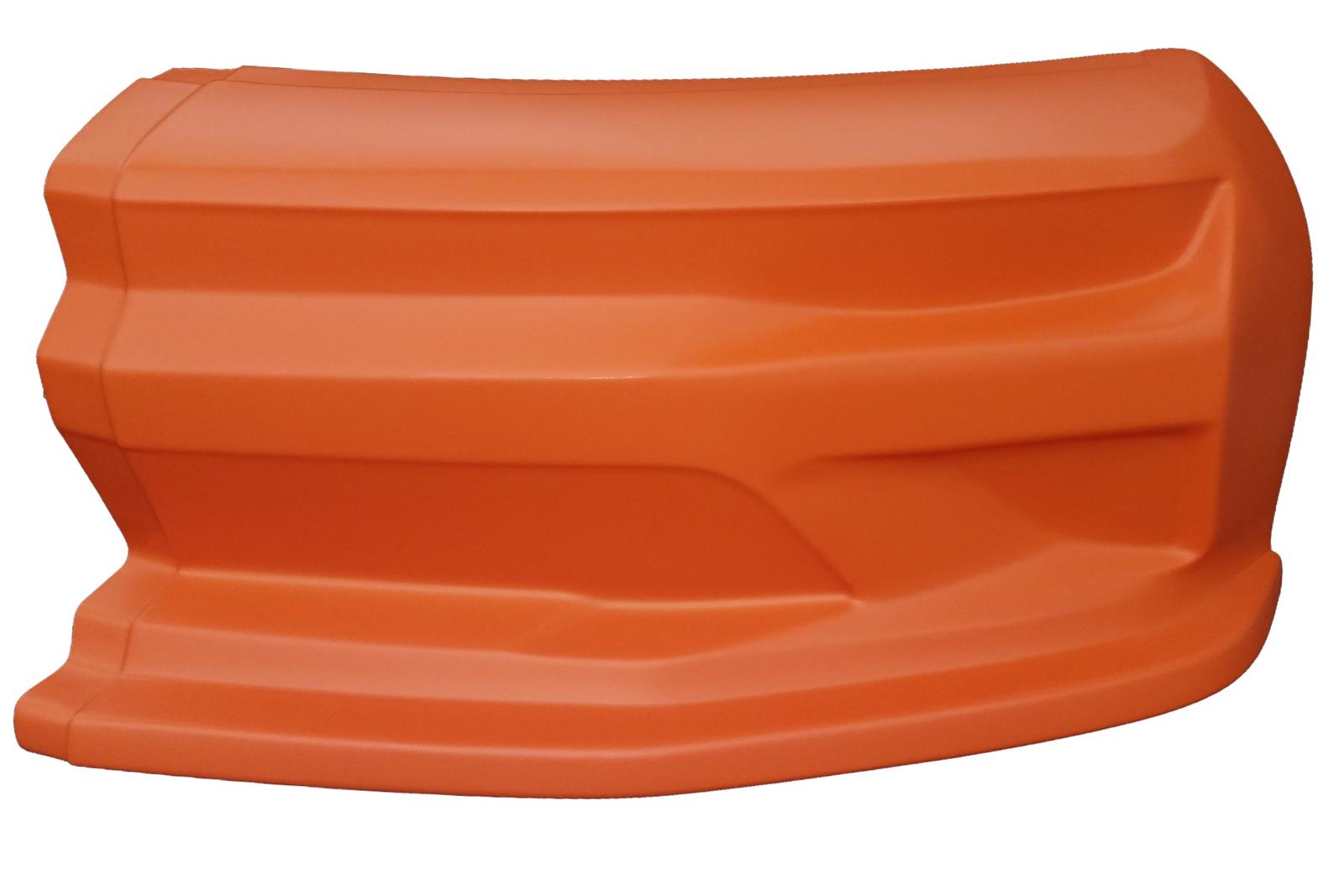 Dominator SS Camaro Nosepieces DOM-331-OR Race Car Body Panel, Nosepiece, Dirt Style, Nose Position, High-impact Plastic, Orange, Left Side Nose, Each