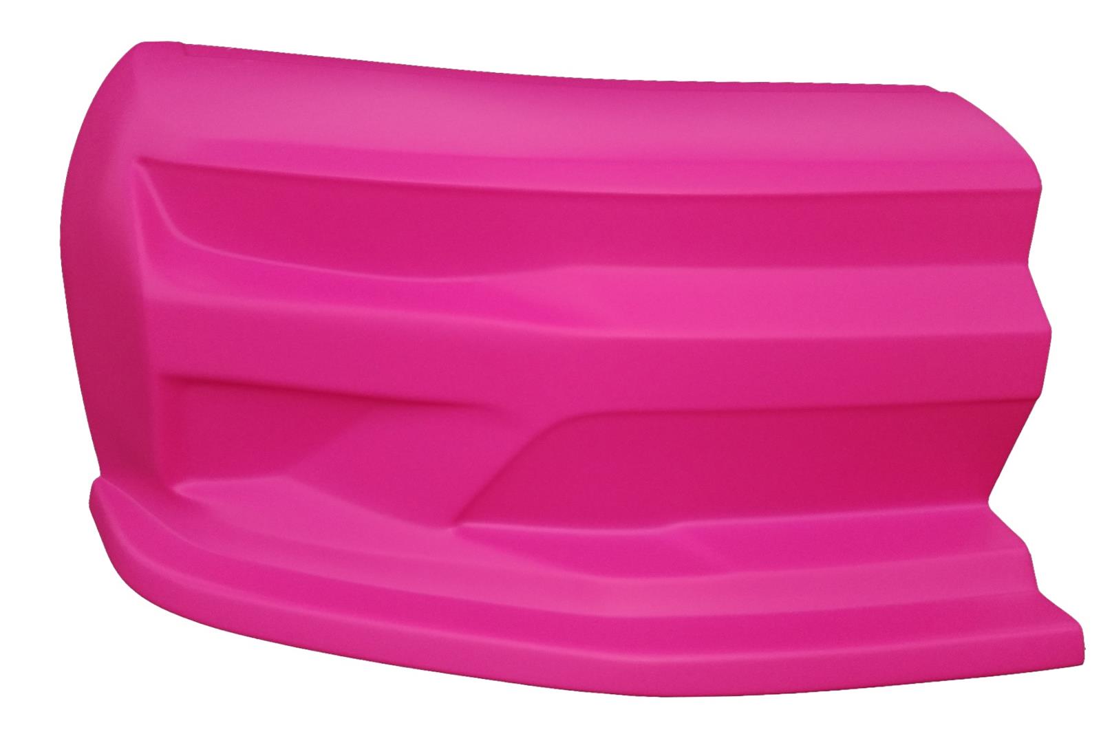 Dominator SS Camaro Nosepieces DOM-332-PK Race Car Body Panel, Nosepiece, Dirt Style, Nose Position, High-impact Plastic, Pink, Right Side Nose, Each