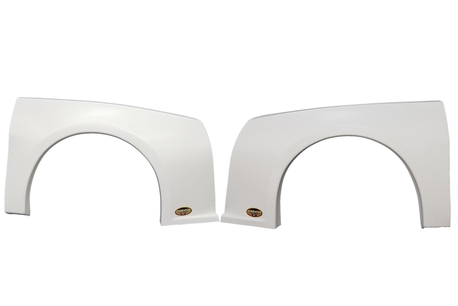 Dominator Fender Left Camaro Street Stock White