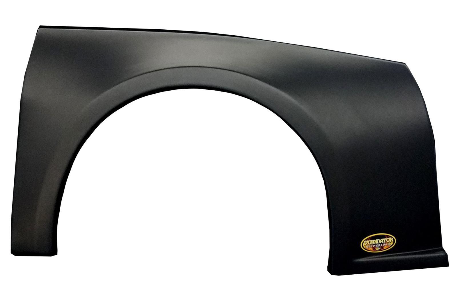 Dominator SS Camaro Fenders DOM-335-BK Race Car Body Panel, Fender, Dirt Style, Right Front Fender Position, High-impact Plastic, Black, Each