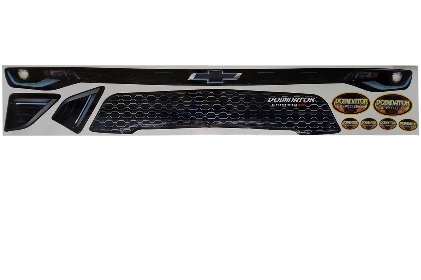 Dominator Decal Headlight Camaro Street Stock Dominator Decal Headlight Camaro Street Stock