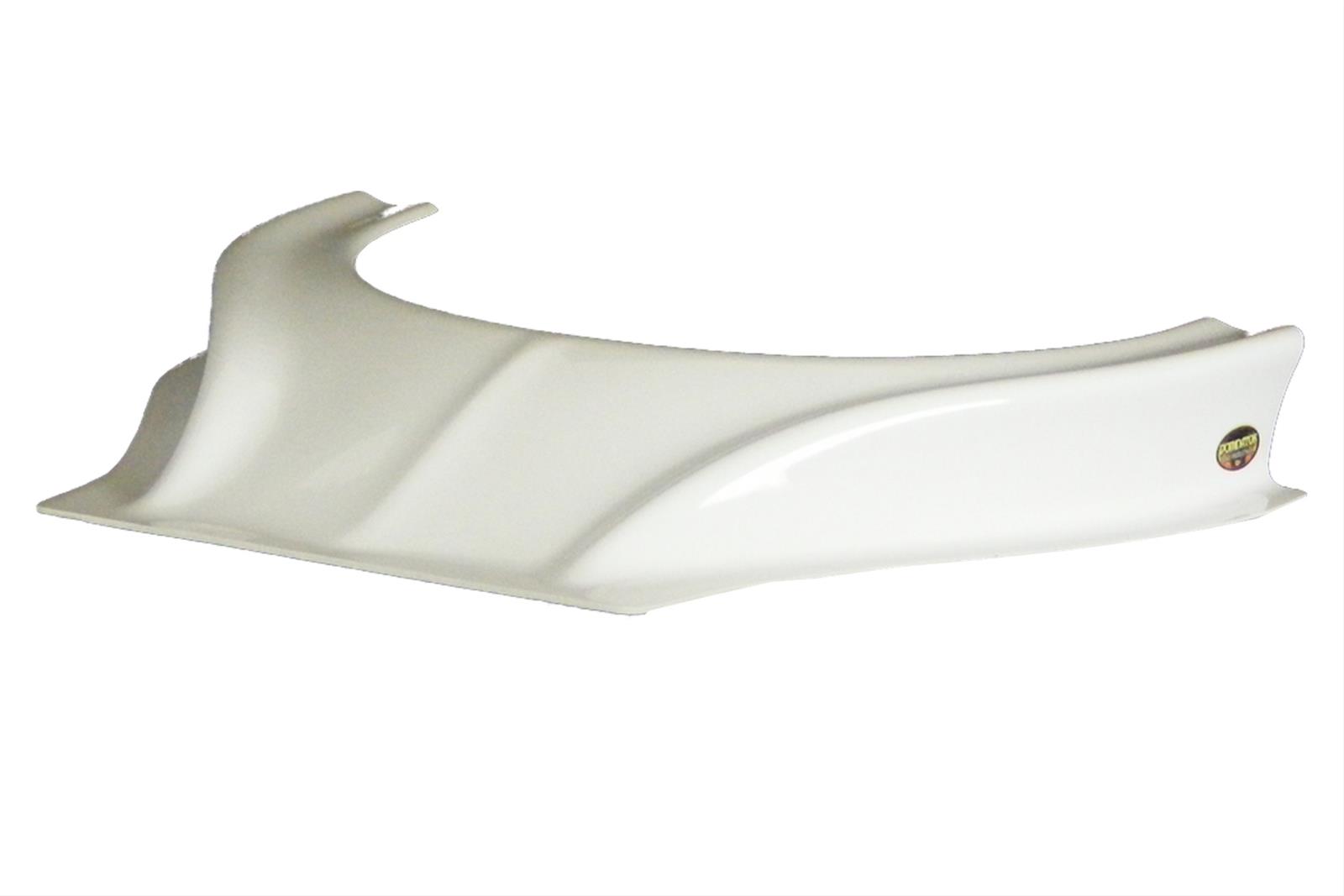 Dominator Stalker Hood Scoops DOM-502-WH Scoop - 2.5 in. Tall