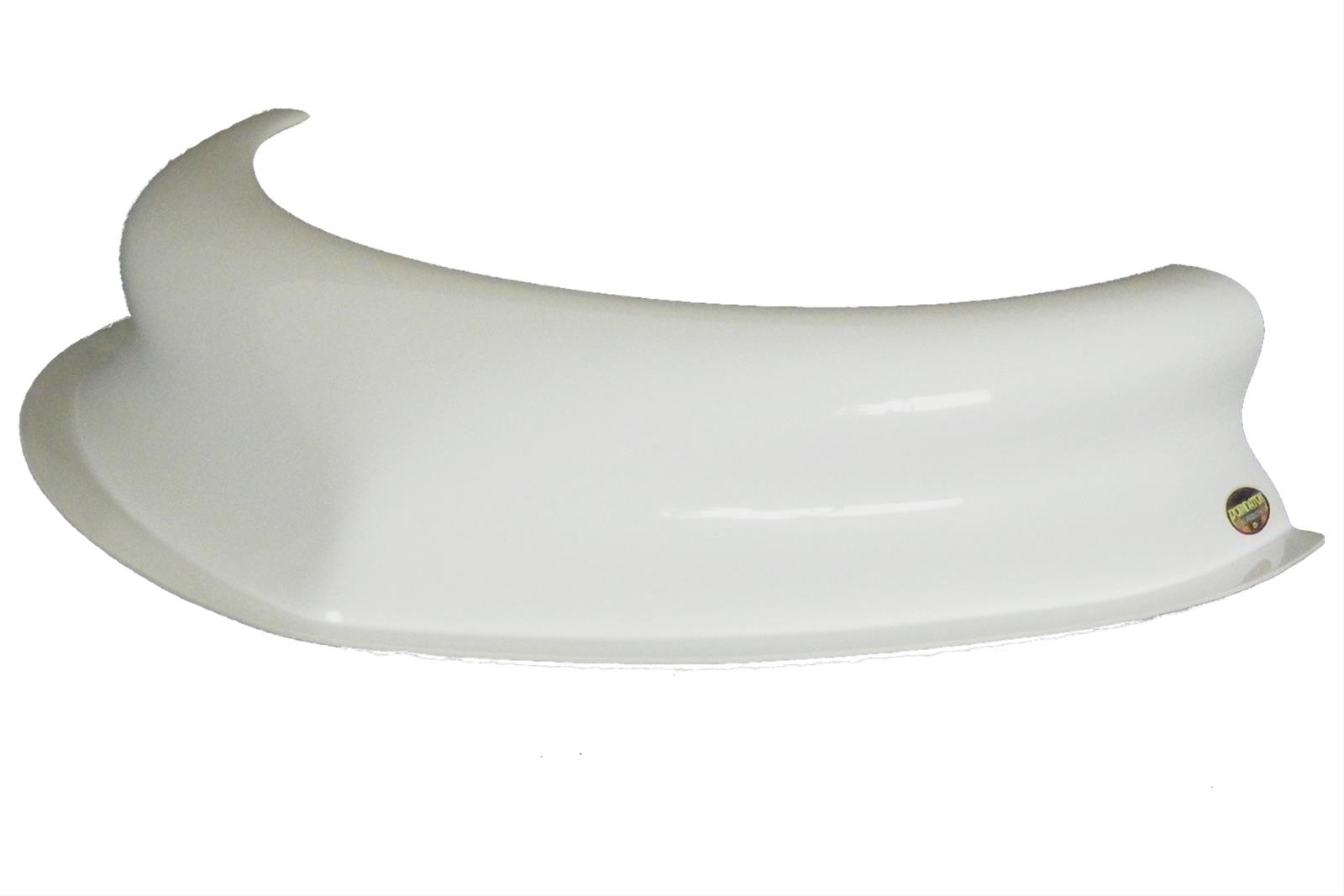 Dominator Standard Hood Scoops DOM-507-WH Scoop - 3.5 in. Tall
