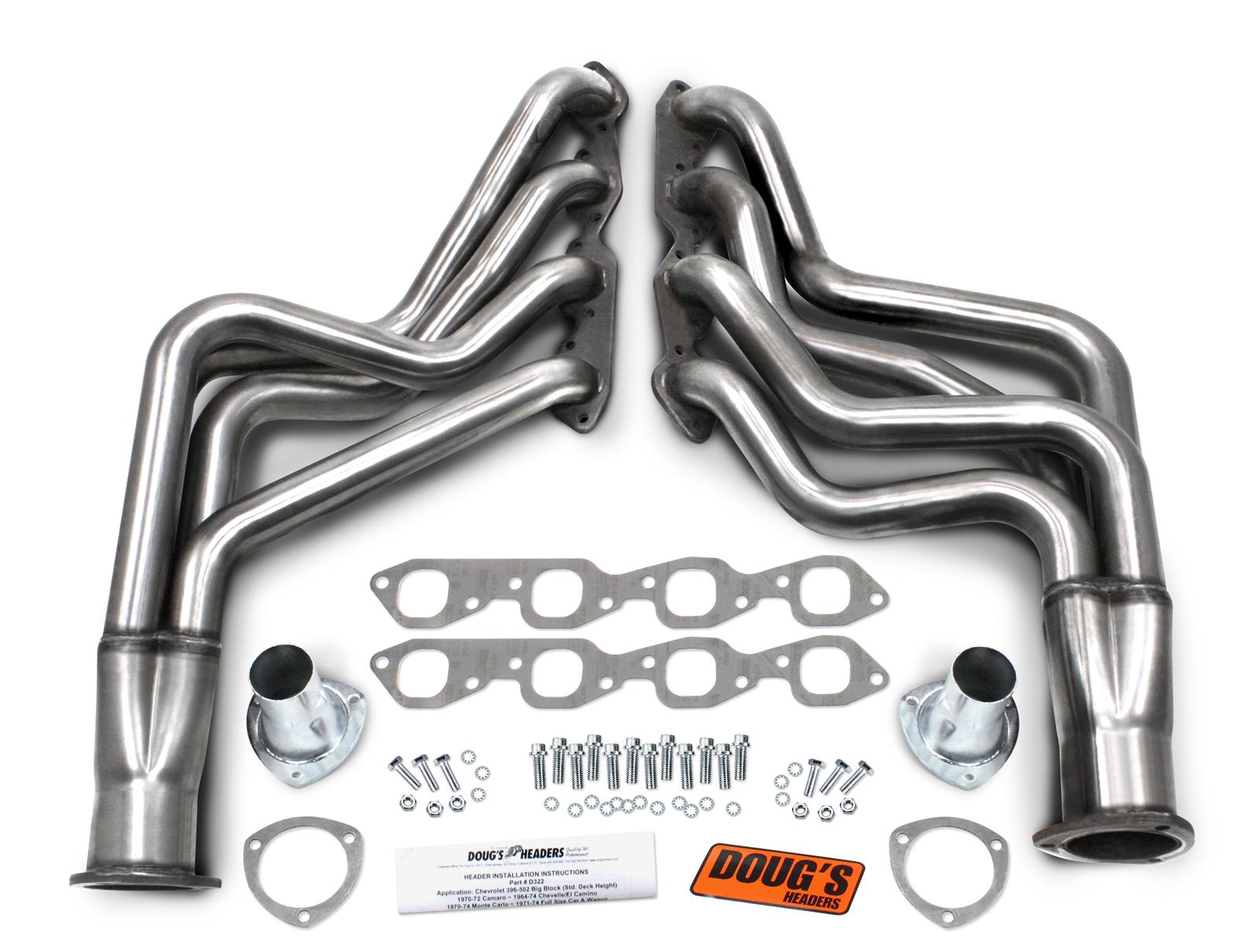 Doug's Headers D322SS Doug's Headers Stainless Steel Headers Summit