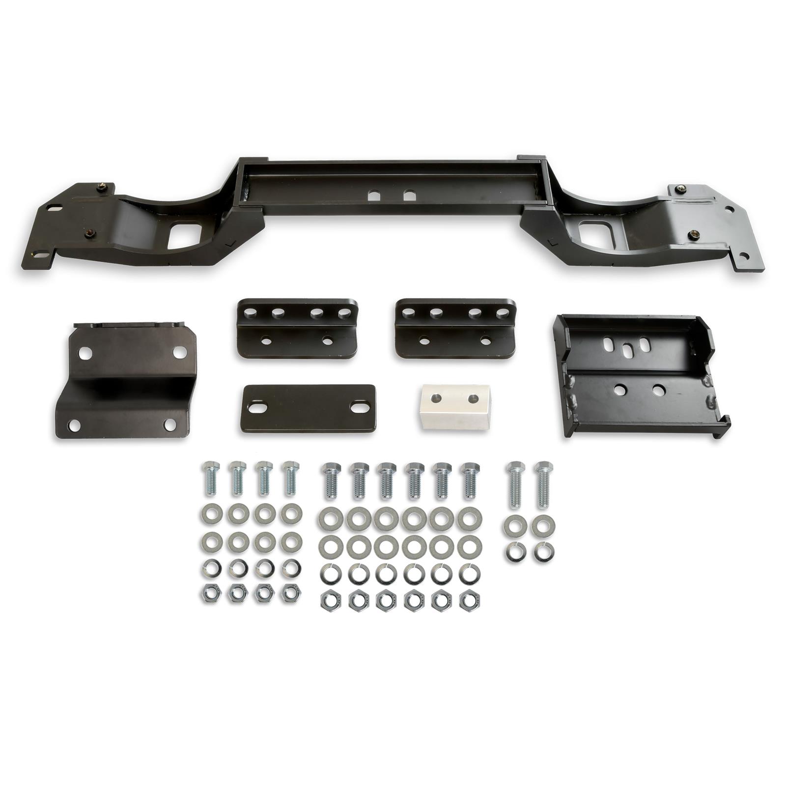 Doug's Headers Engine Swap Transmission Crossmembers for 1970-1981 CAMARO, FIREBIRD - SKC104 Crossmember, Transmission, Steel, Black, LS Swap, Chevy, Pontiac, Kit