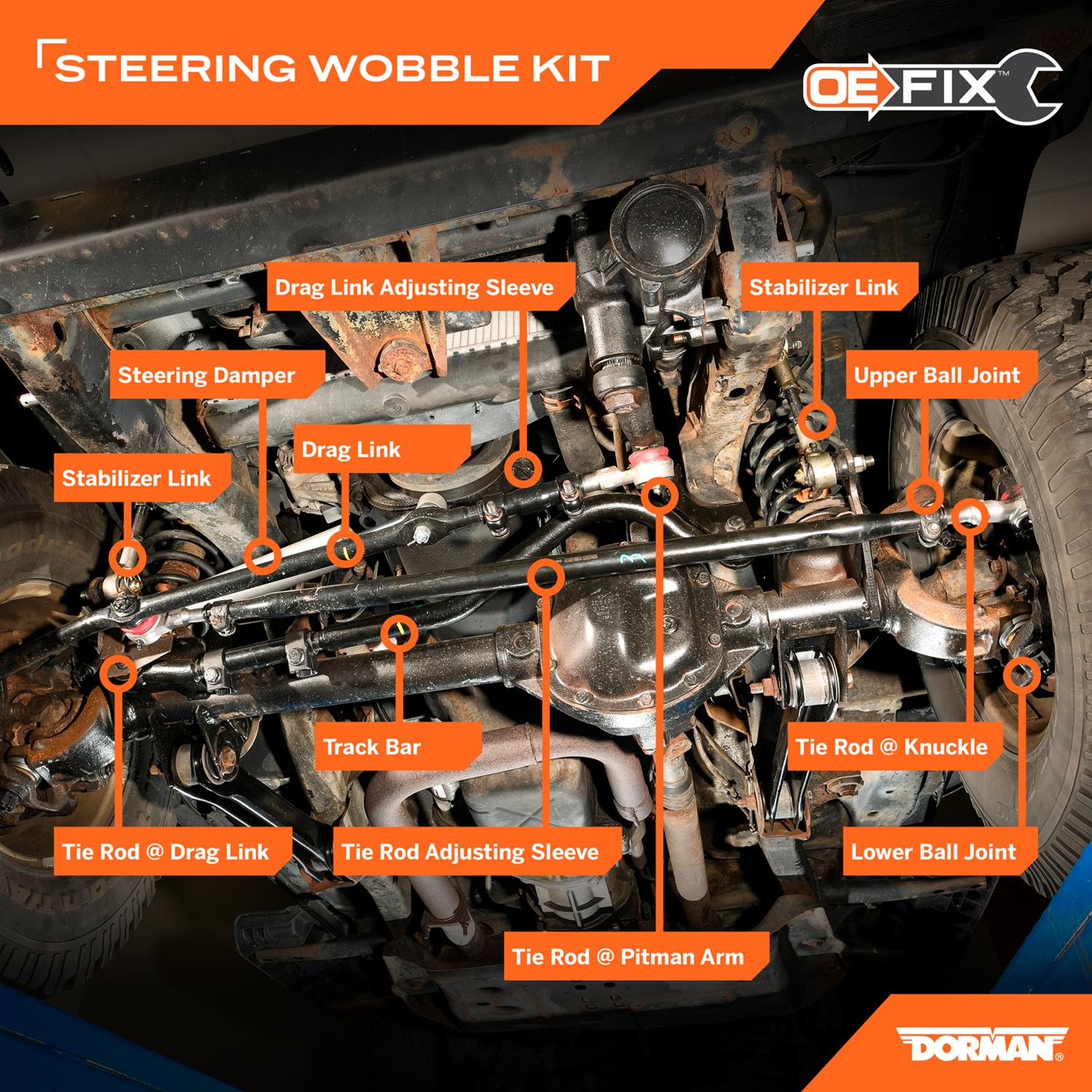 Dorman Premium Chassis SWS96285RD Dorman Premium Chassis Steering