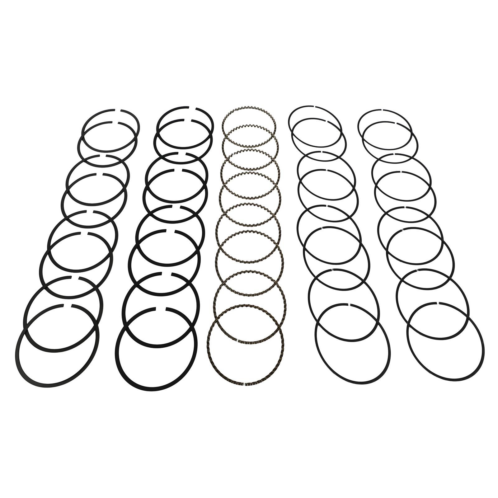 Diamond Pistons Piston Rings 09024360 4.360B 1/16PMD/1/16RBT/3/16ST8CylSet
