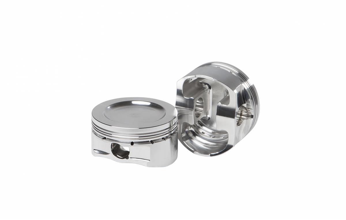 Diamond Pistons Buick 3800 Forced Induction Dish Series 21407-6 Domestic - 1000HP Rated - 2618 Material - Includes Pins and Rings