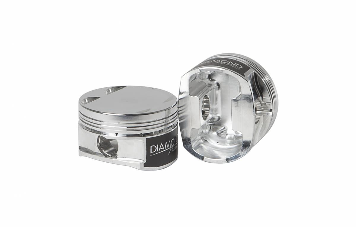 Diamond Pistons Sport Compact Series 82060-4 - 1200HP Rated - 2618 Material - Coated Skirts - Includes Pins and Rings