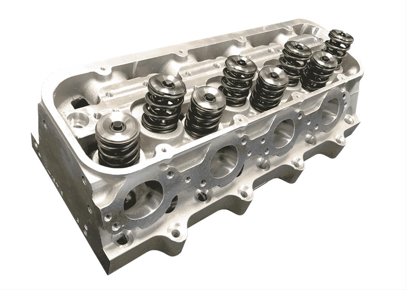 Dart Race Series 10-Degree LS Cylinder Heads 11081050 NMCA Pro Stock Performance 10deg 368cc CNC Bare Head 2.3in x 1.6in valve job thumbnail 2