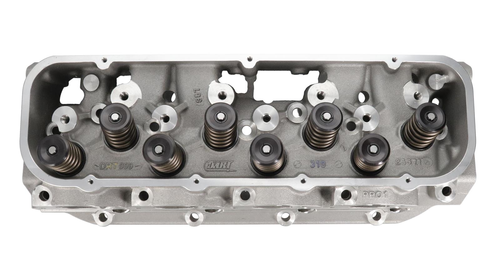 Dart Pro 1 Aluminum Cylinder Heads 19100112 Head, 1, Aluminum, Assembled, 121cc Chamber, 310cc Intake Runner, Chevy, Big Block, Each thumbnail 3