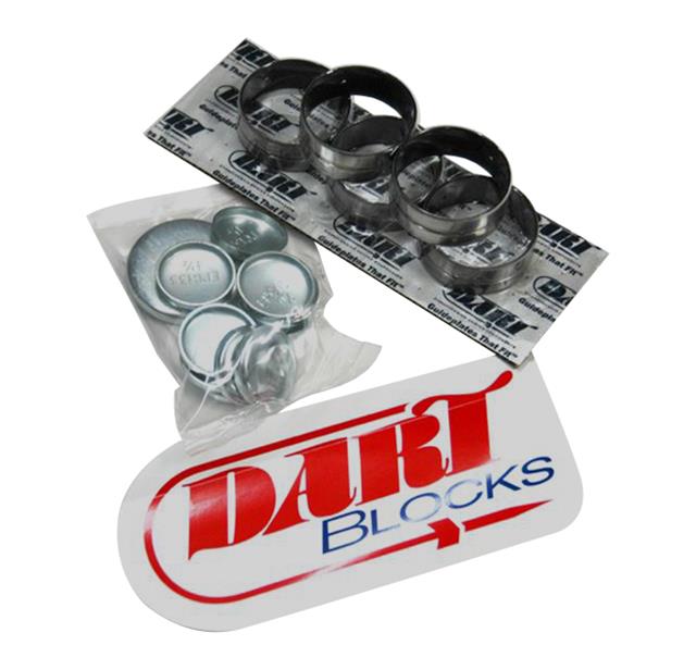Dart Cam Bearings 32000015 Bearings, Performance, Solid Cast Aluminum Alloy, Ford, SHP Block, Kit