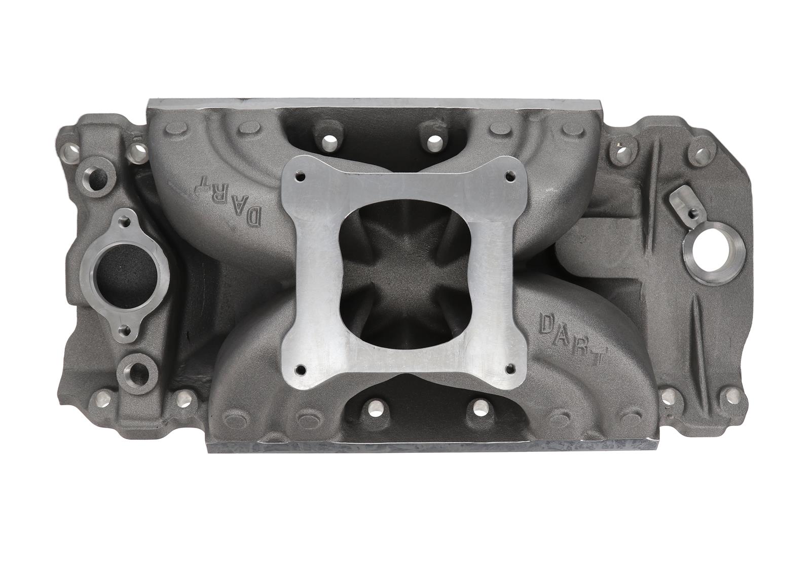 Dart Single Plane Intake Manifolds 41114000 Manifold, Plane, Aluminum, Natural, Square Bore Flange, Rectangular Port, Chevy, Big Block, Each thumbnail 2