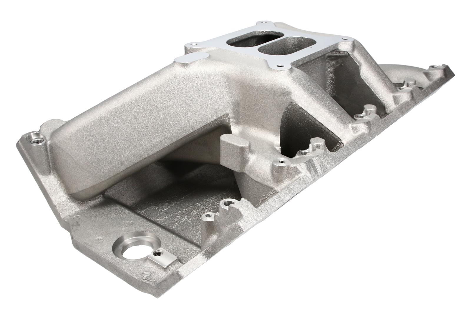 Dart Dual Plane Intake Manifolds 41616010 Manifold, Plane, Aluminum, Natural, Square Bore, Chevy, Big Block Gen VII, Std. Deck, Each thumbnail 2