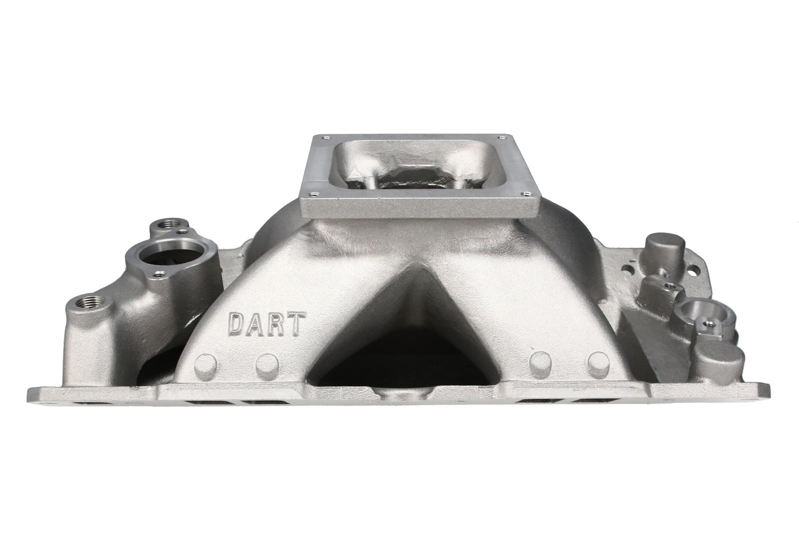 Dart Single Plane Intake Manifolds 42421000 Manifold, Plane, Aluminum, Natural, Dominator Flange, Chevy, Small Block, Each thumbnail 6