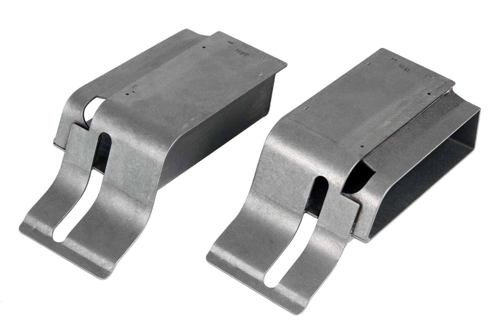 Detroit Speed Torque Boxes 010107DS Boxes, Driver and Passenger Side, Steel, Natural, Ford, Pair