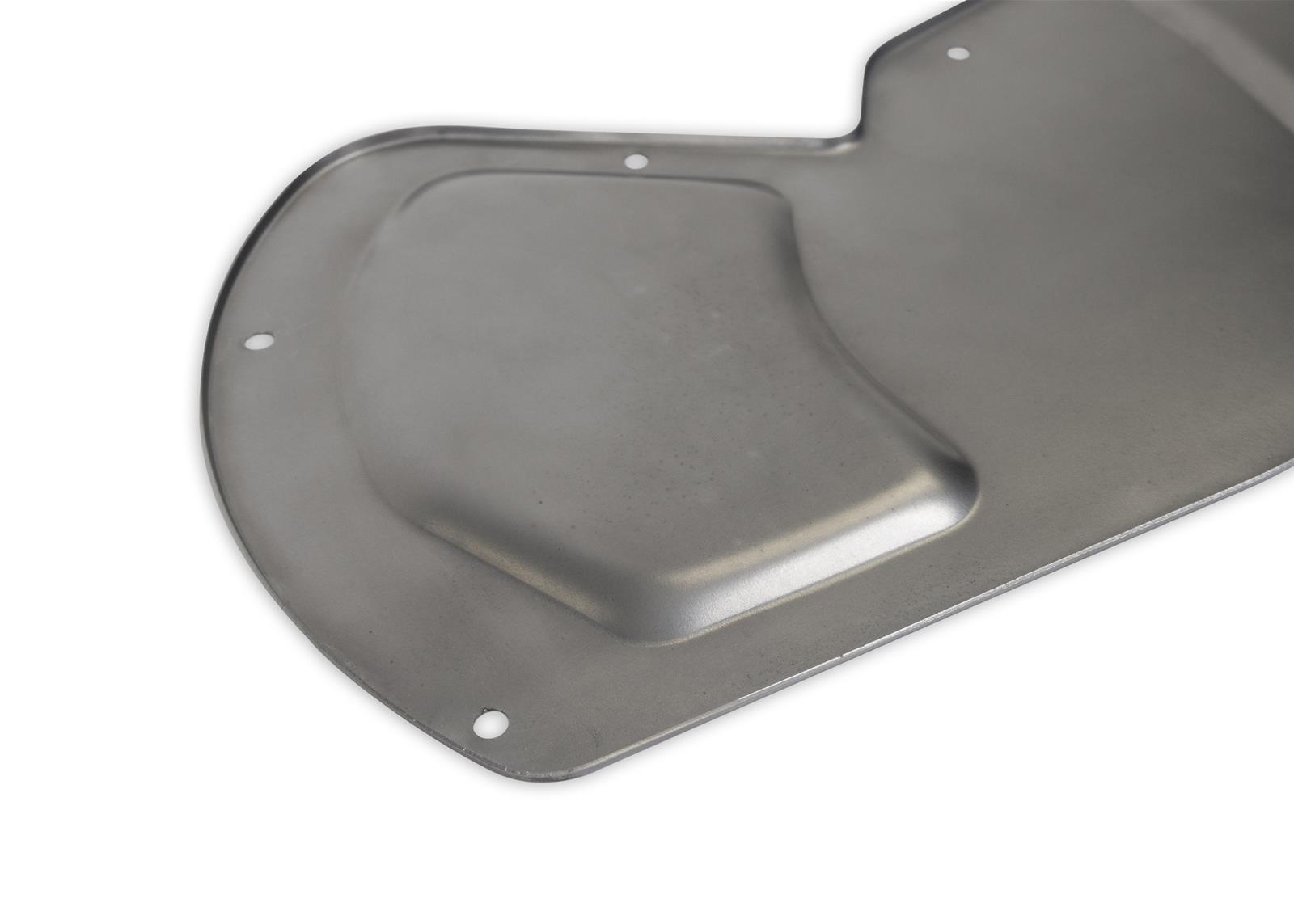 Detroit Speed Heater Delete Plates 010905DS Plate, Steel, Natural, 0.048 in. Thick, Chevy, GMC, Each thumbnail 3