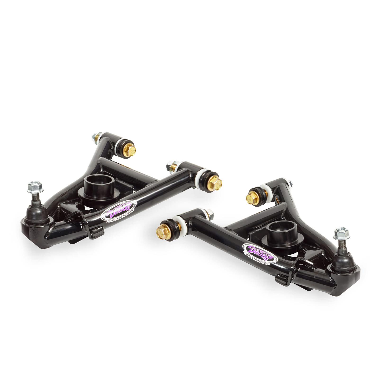 Detroit Speed Inc Control Arms 030344DS Arms, Weight Jack, Tubular, Ball Joints Included, Steel, Black Powdercoated, 700 lb/in. Springs, Ford, Mercury, Kit thumbnail 3
