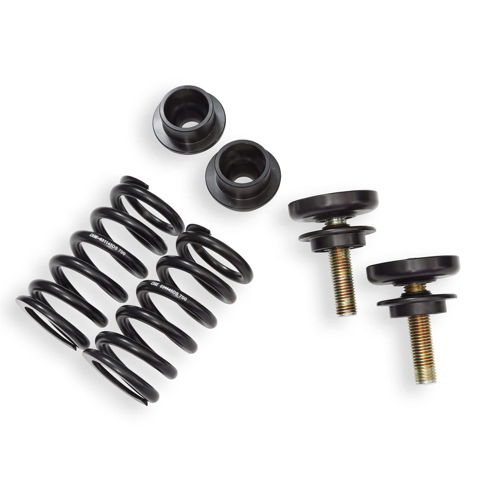 Detroit Speed Inc Control Arms 030344DS Arms, Weight Jack, Tubular, Ball Joints Included, Steel, Black Powdercoated, 700 lb/in. Springs, Ford, Mercury, Kit thumbnail 2