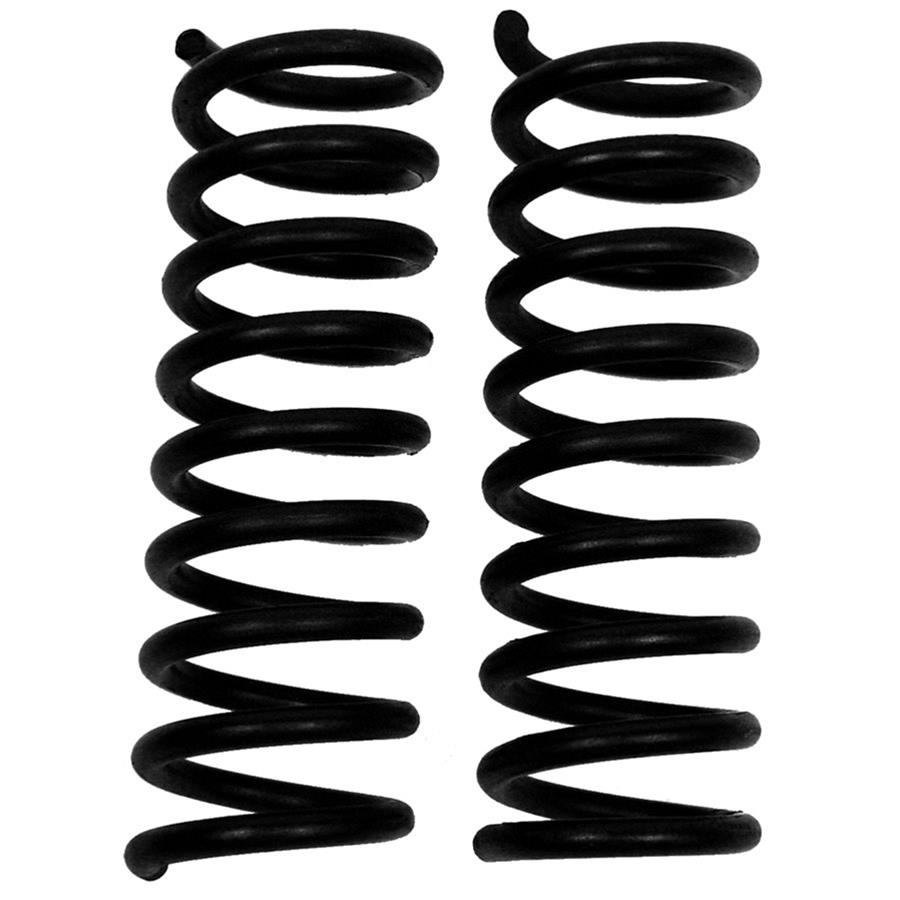 Detroit Speed Lowering Springs 031115PDS Springs, Front, Coil Type, Black Powdercoated, Chevy, Pontiac, Each