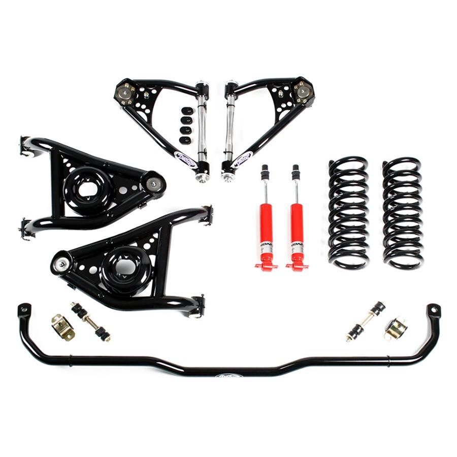 Detroit Speed Front Kit 1 Handling Packages 031301DS Suspension Package, Front, Handling, Coil Springs, Shocks/Struts, Sway Bar, Chevy, Pontiac,