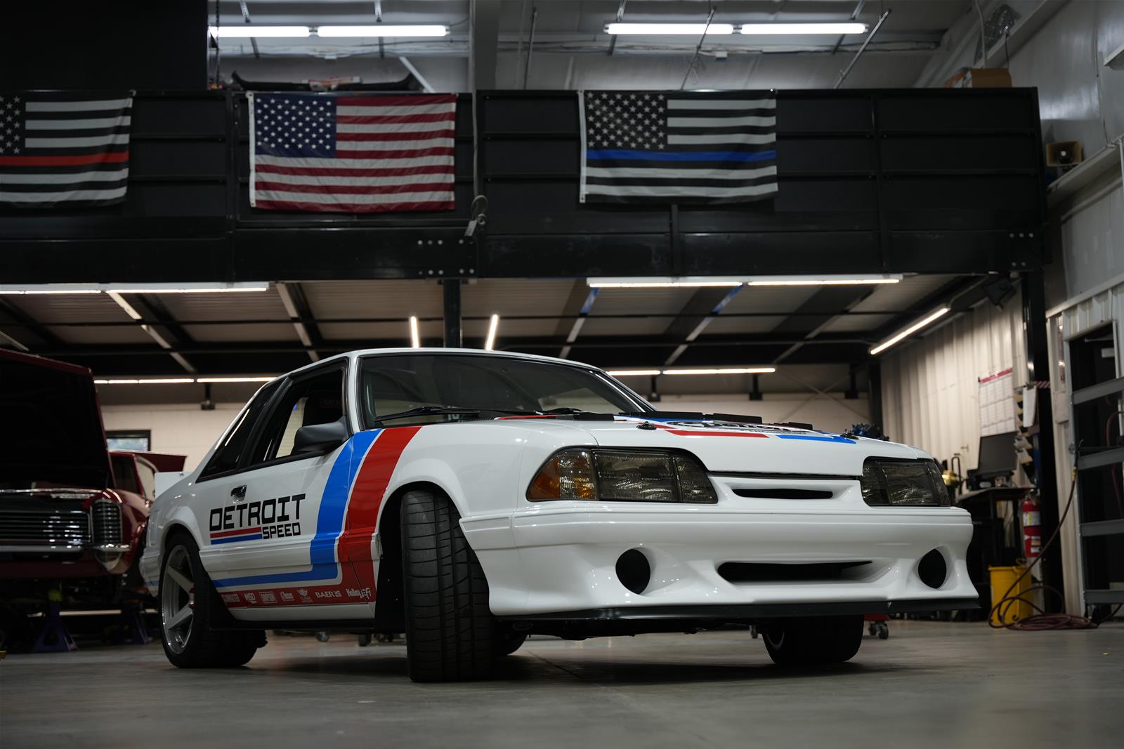 Detroit Speed Front Kit 1 Handling Packages 031383DS Suspension Package, 1, Coil Springs, Single Adjustable Shocks, Sway Bar, Lower Control Arms, Front, Ford, thumbnail 3