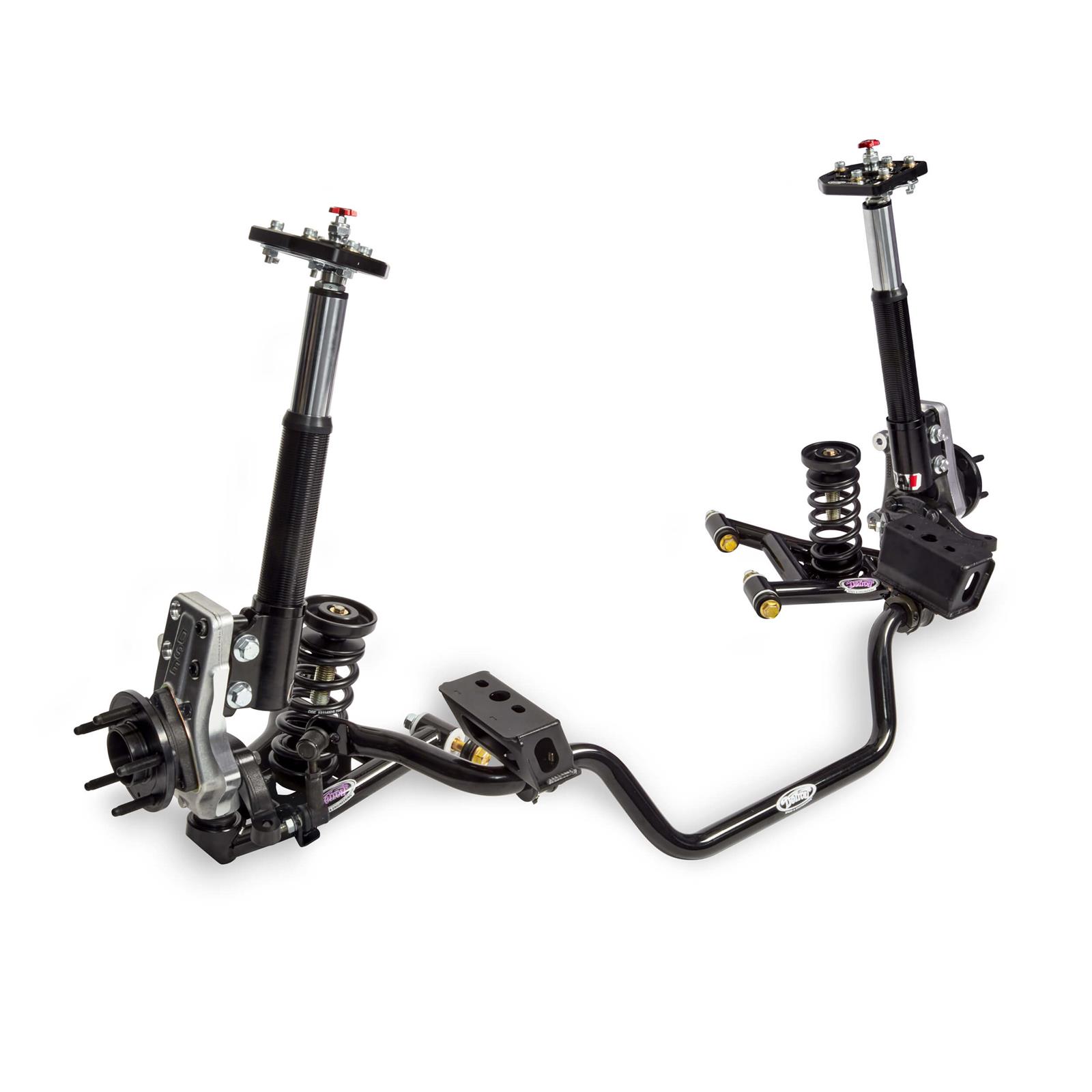 Detroit Speed Front Kit 2 Suspension Kits 031385DS Handling Package, 2, in. Drop Upraights, Coil Springs, Double Adjustable Shocks, Sway Bar, Control Arms, Front, Ford, thumbnail 3