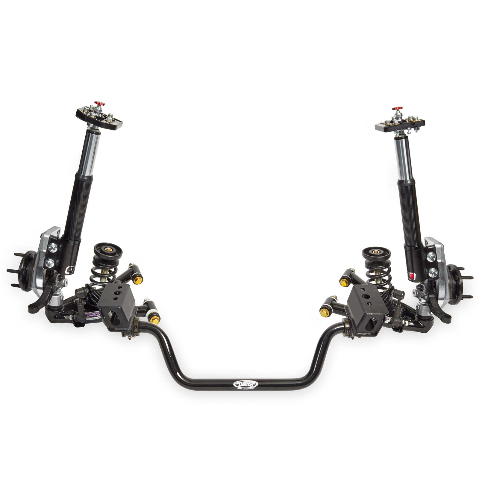 Detroit Speed Front Kit 2 Suspension Kits 031385DS Handling Package, 2, in. Drop Upraights, Coil Springs, Double Adjustable Shocks, Sway Bar, Control Arms, Front, Ford, thumbnail 4